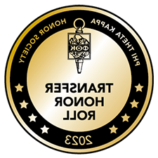 Phi Theta Kappa荣誉协会- 2023年转移荣誉榜徽章